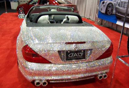  "مرسيدس بنز SL500" مرصعة بالماس